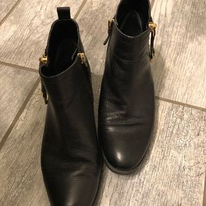 Leather Franco sarto booties